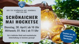 Schönaich: Mai-Hocketse mit Maibaumaufstellung in Schönaich
