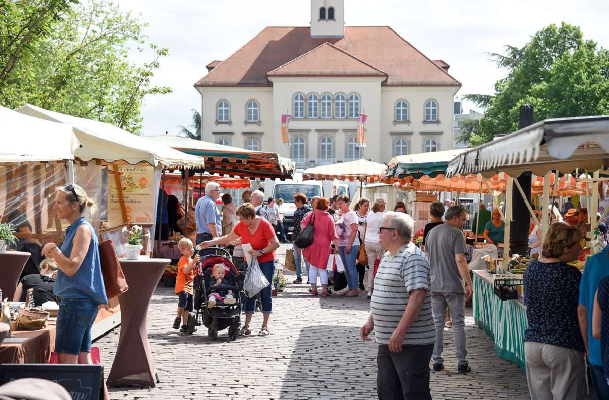 Erweiterung des Wochenmarkts: Streuobstwiesen-Markt in Sindelfingen