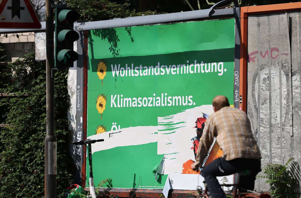 Bundestagswahl 2021: Wer steckt hinter der Plakat-Kampagne gegen die Grünen?