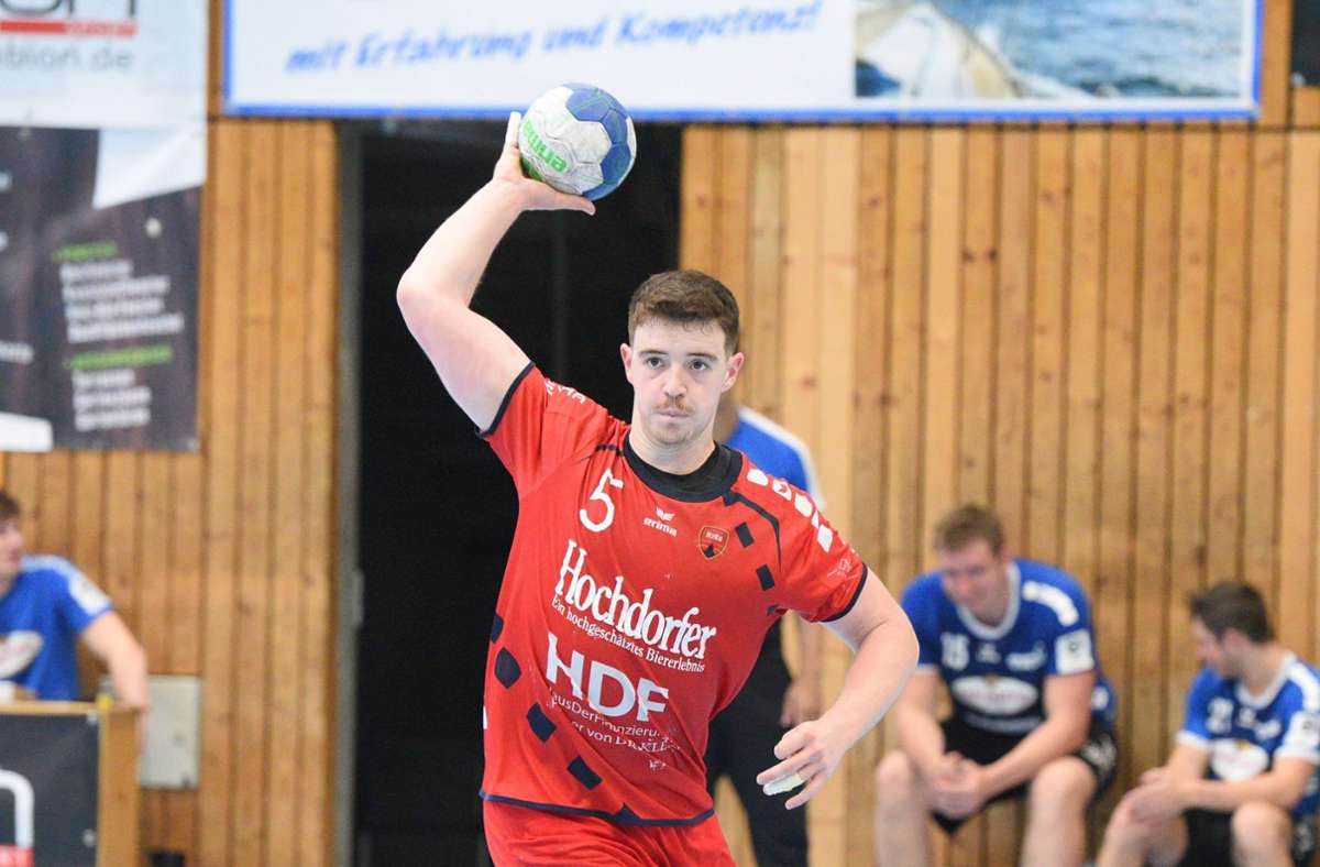 Handball-Testspiel Starker Auftritt der SG H2Ku Herrenberg - Handball im Kreis Böblingen