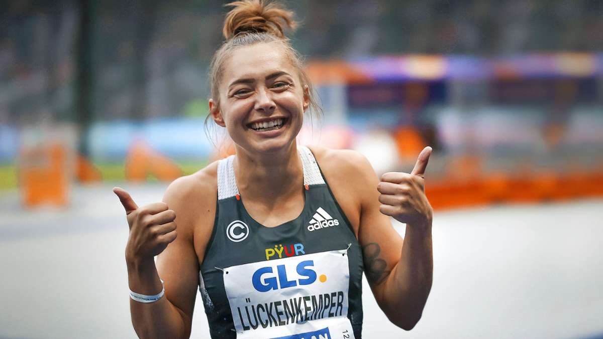 Leichtathletik-Meisterschaften: Gina Lückenkempers Liebesgrüße aus Berlin