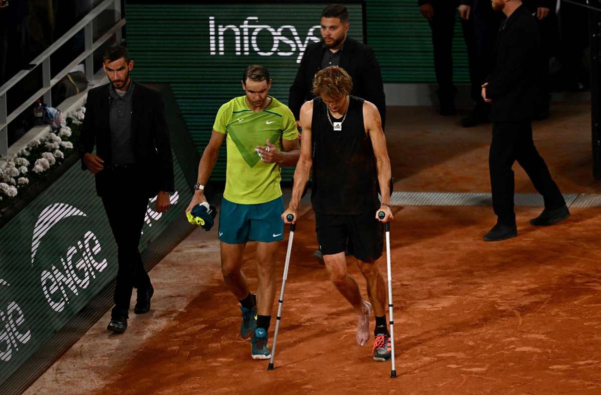 Schock bei den French Open: Zverev meldet sich und befürchtet „sehr ernsthafte Verletzung“