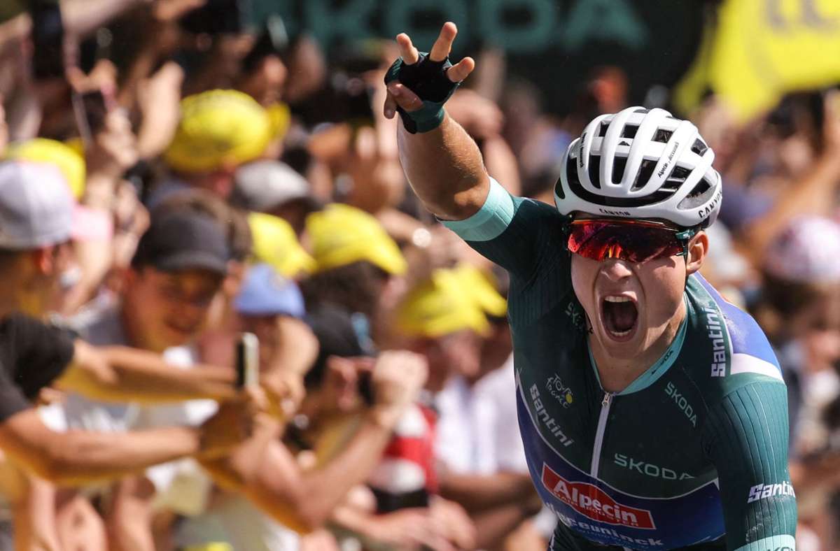 Tour de France: Jasper Philipsen gewinnt siebte Etappe –  Phil Bauhaus Siebter