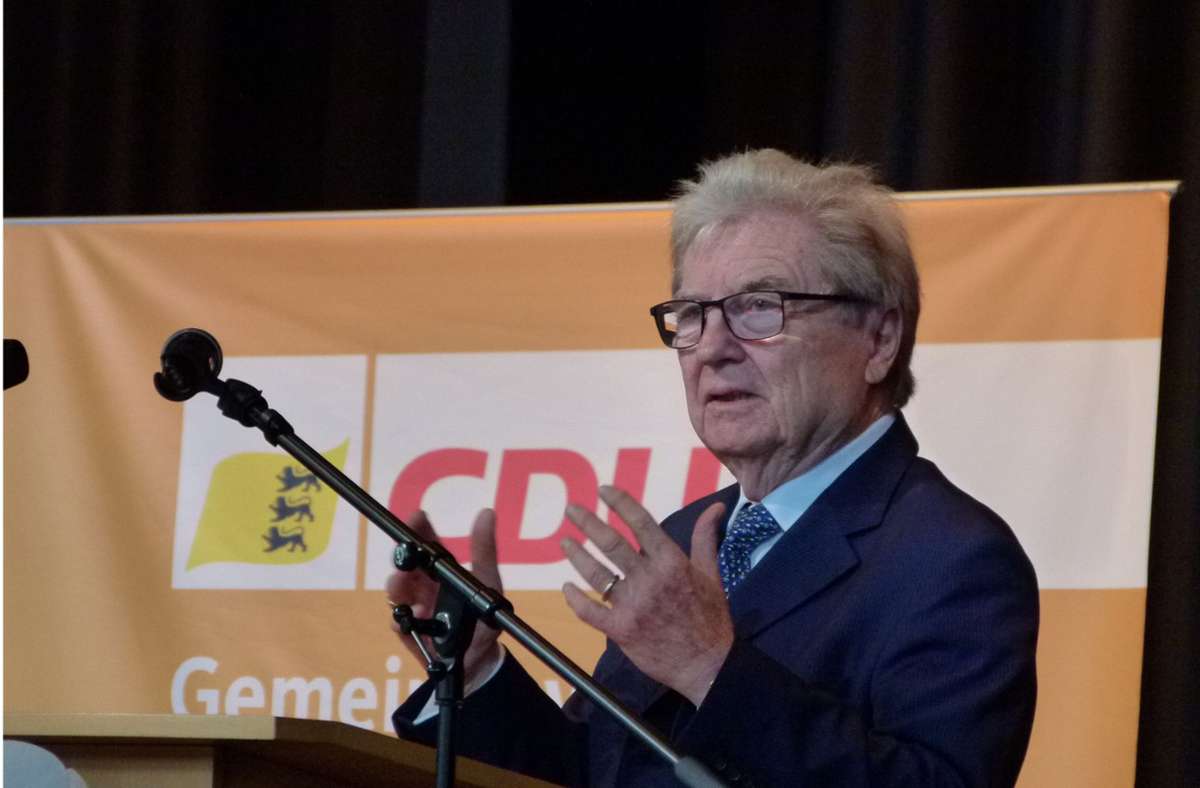 CDU-Festakt: Die Einheit erst noch vollziehen