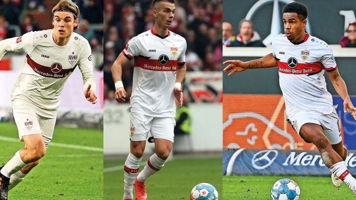 Ein Trio, ein Ziel: Bloß nicht nochmal mit dem VfB absteigen!