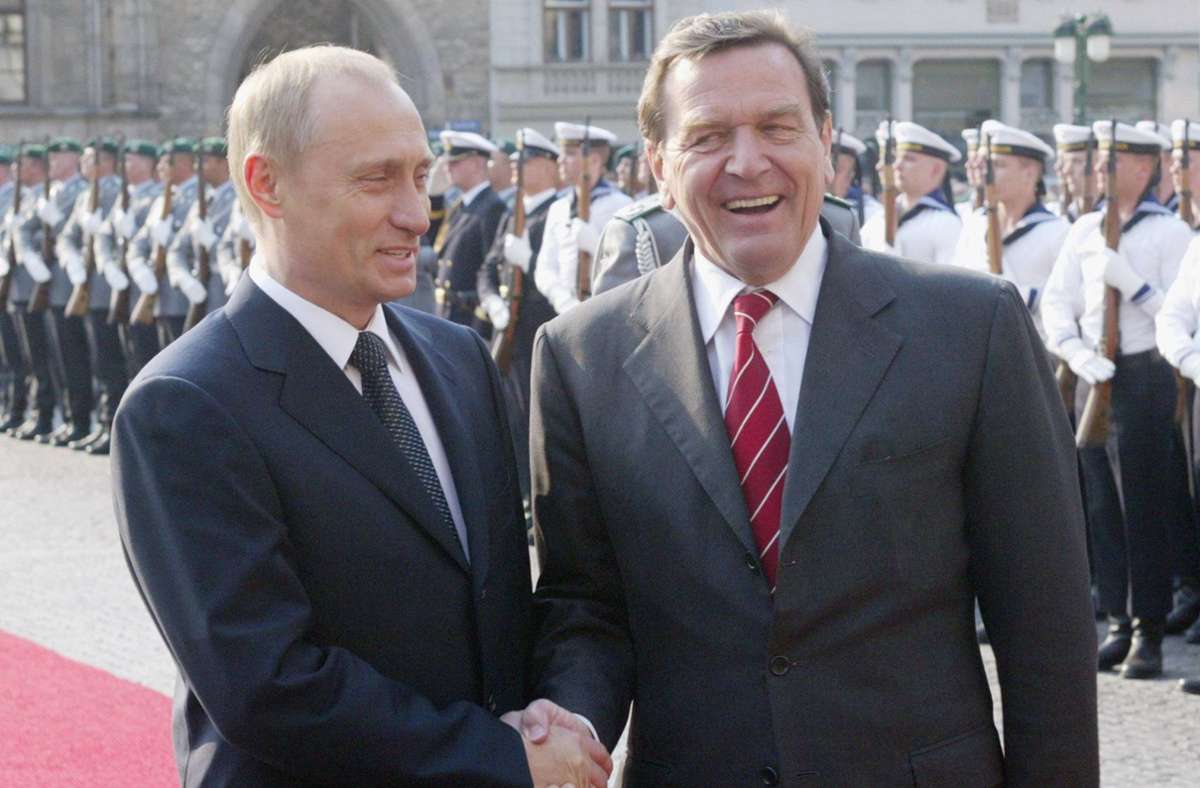 Altkanzler  Schröder: Putins Gerd
