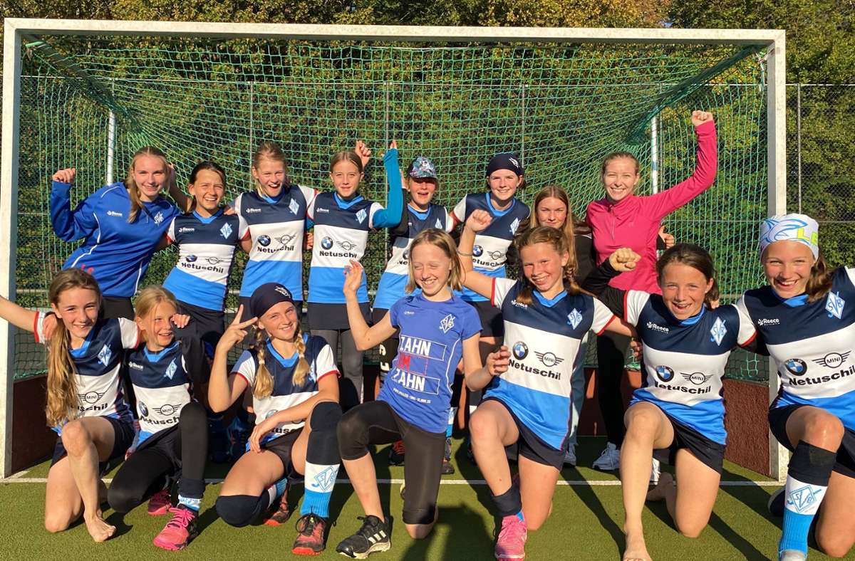 Hockey: U12-Mädchen der SV Böblingen wollen Landesmeister werden
