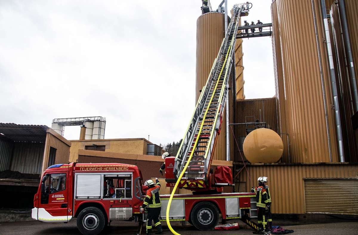 Einsatz in Herrenberg-Haslach: Defektes Ventil ruft Feuerwehr auf den Plan