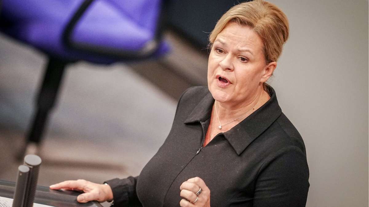 Bundesinnenministerin: Nancy Faeser zur Fußball-EM: „Sicherheit hat oberste Priorität“