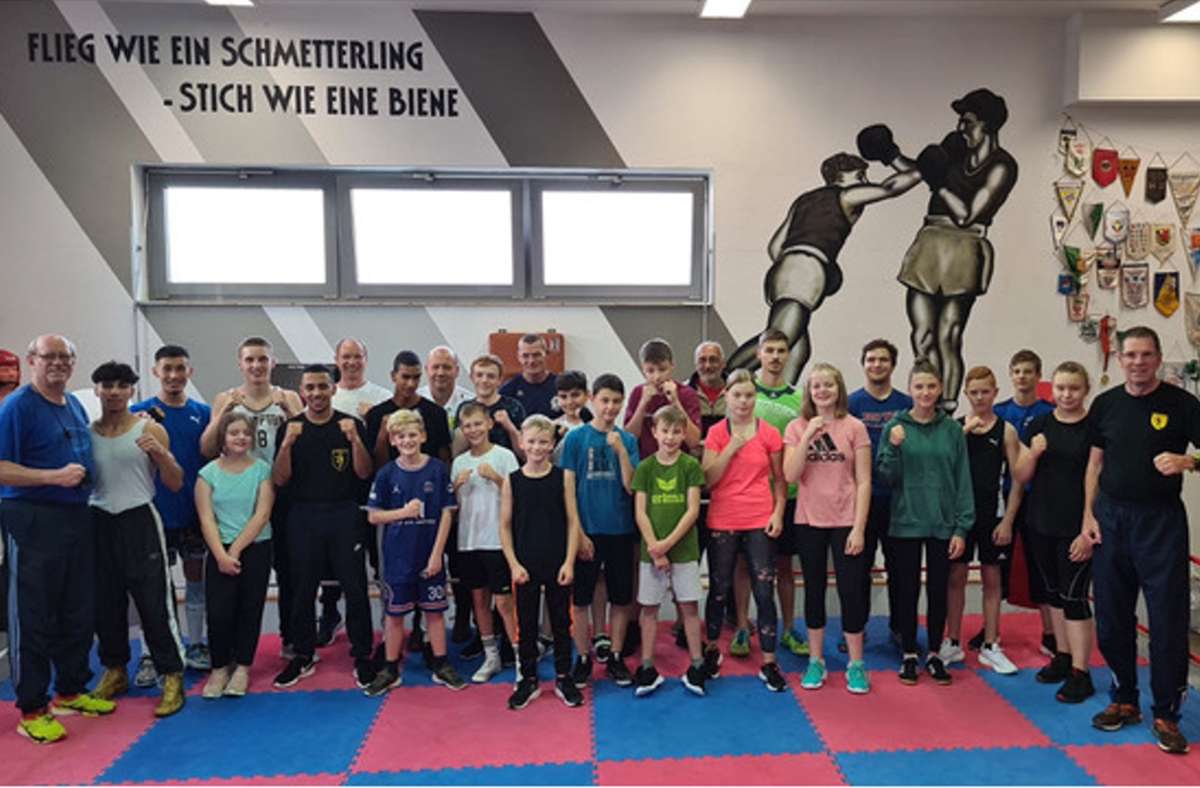 Boxen bei der SV Böblingen: Beim Blocktraining in Saalfeld viele Erfahrungen gesammelt