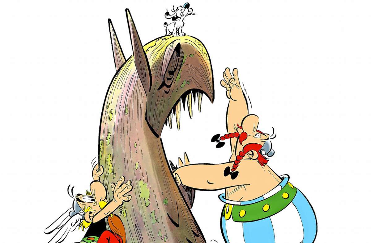 Neuer  „Asterix“-Comic: Die Gallier treffen einen Greif