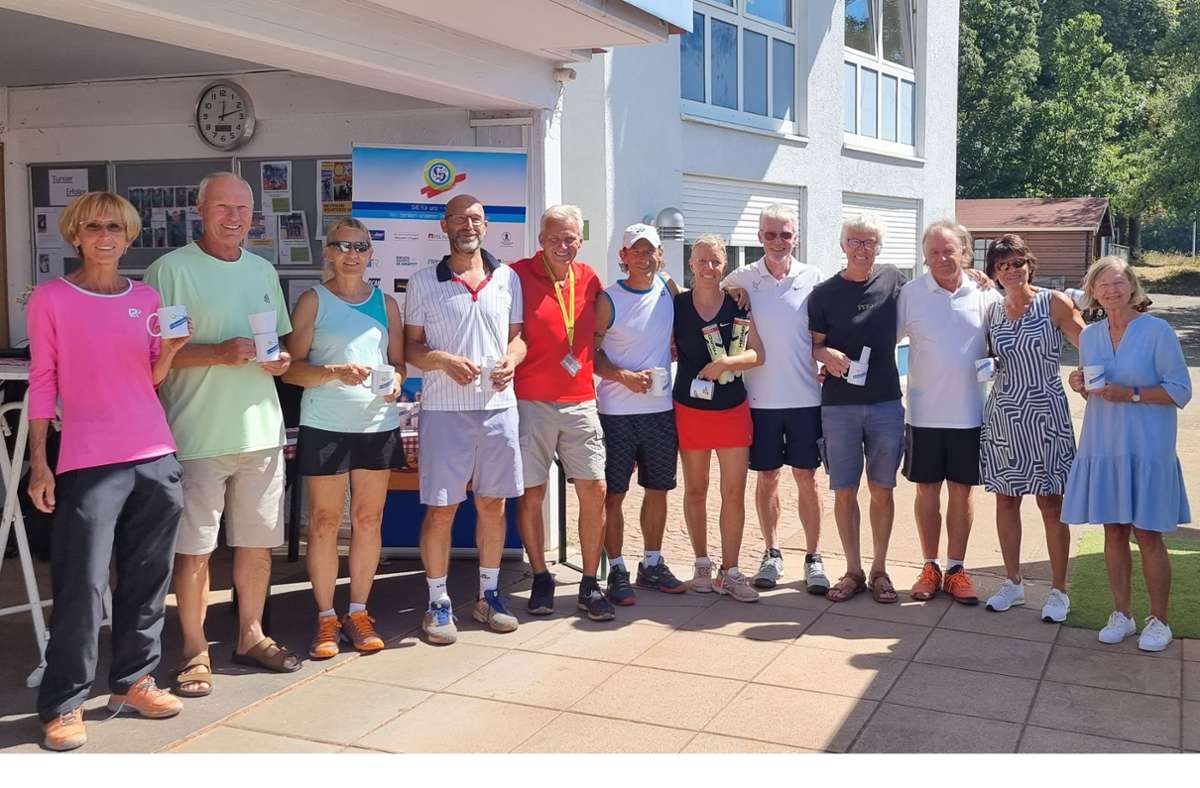 Tennis: Auch einige Lokalmatadoren siegen bei den 7. Sindelfingen Senior Open