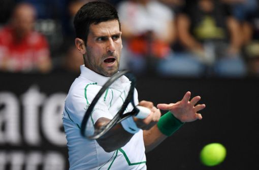 Tennis-Profi Novak Djokovic Foto: AFP/MANAN VATSYAYANA