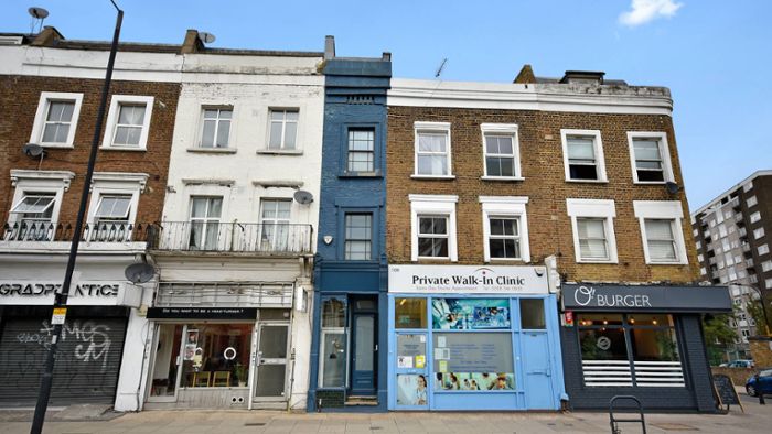 Das schmalste Haus Londons sucht einen neuen Eigentümer