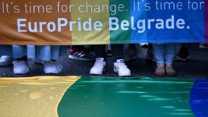Europride-Parade marschiert durch Belgrad