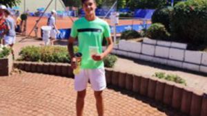 Sindelfinger Louis Nidzarevic  gewinnt U16-Ranglistenturnier