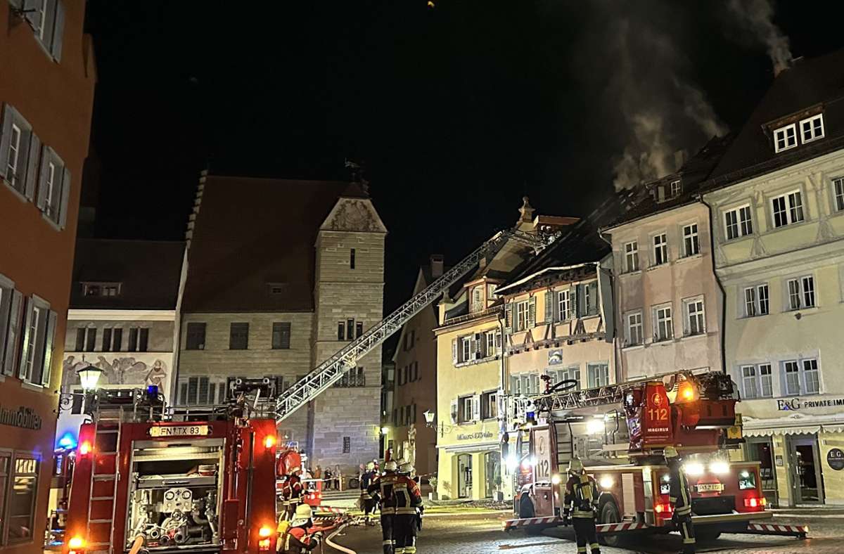 Überlingen am Bodensee: Millionenschaden nach Brand Altstadt – Ursachensuche geht weiter