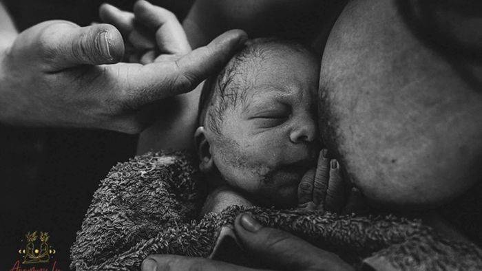 Deutsche Fotografin schießt bestes Geburtsfoto weltweit