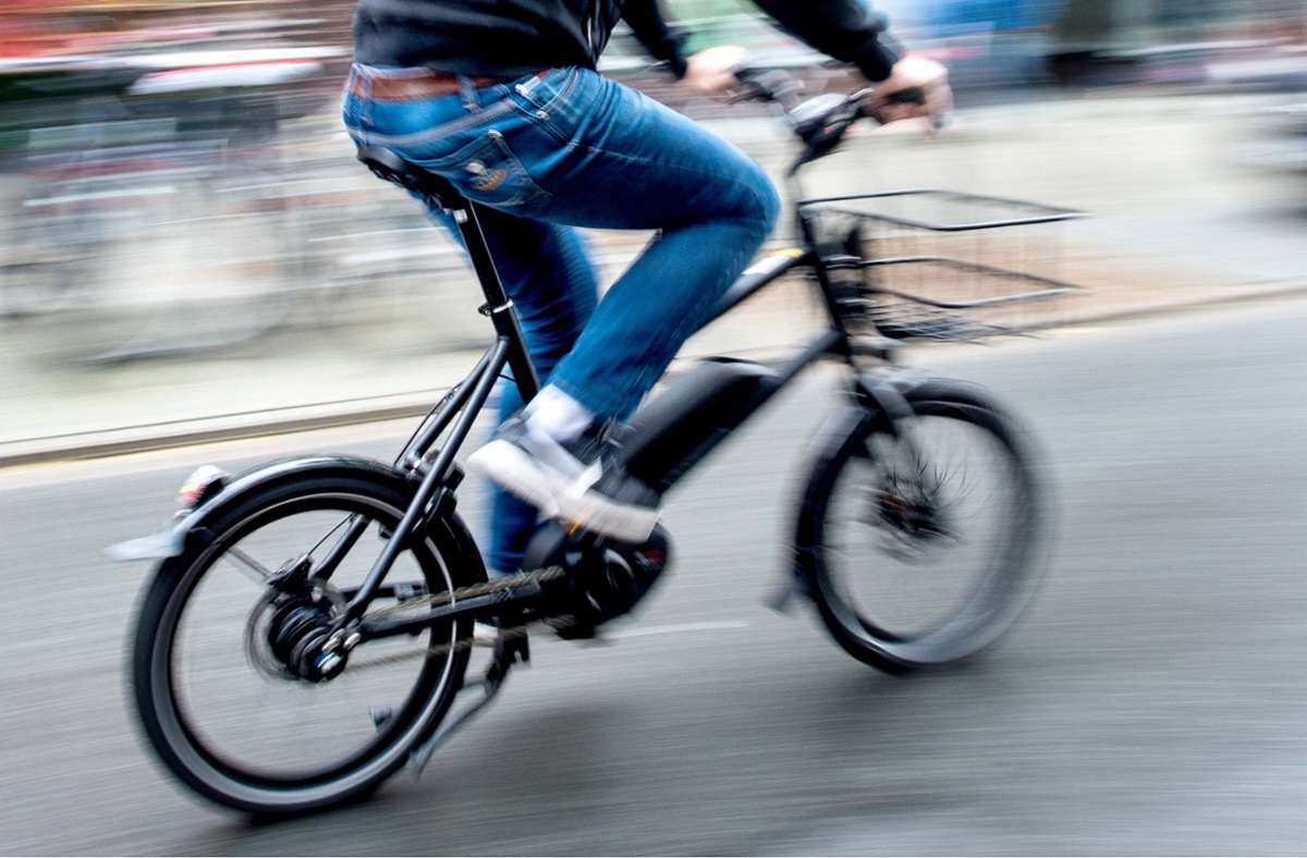 Verfolgungsjagd in Ludwigsburg: E-Bike-Radler flüchtet vor der Polizei