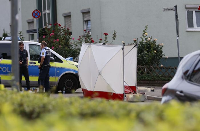 Gewalttat in Ludwigsburg: 79-Jähriger auf offener Straße erstochen