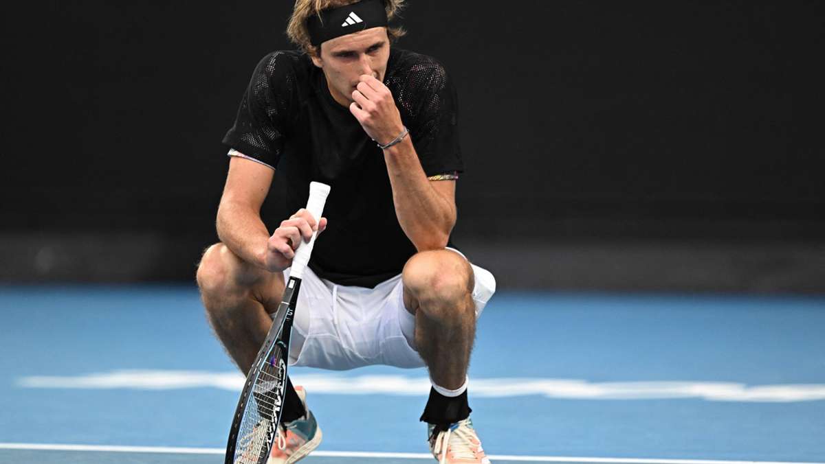 Australian Open in Melbourne: Alexander Zverev scheitert bereits in der zweiten Runde