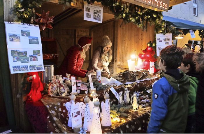 Weihnachtsmärkte im Kreis Böblingen: Weniger Krämer, mehr Essen