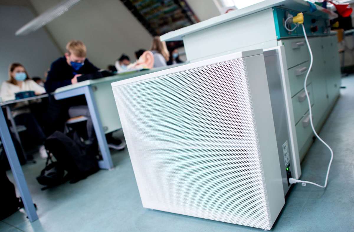 Luftfilter für Schulen in Baden-Württemberg: Bei Luftfiltern kommt es auf Kommunen an