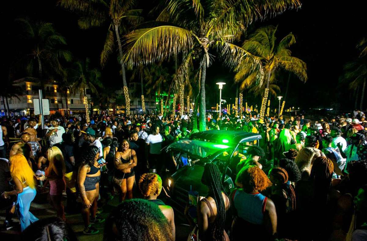 Studenten in Florida: Notstand in Miami Beach wegen ausufernder Spring-Break-Feiern