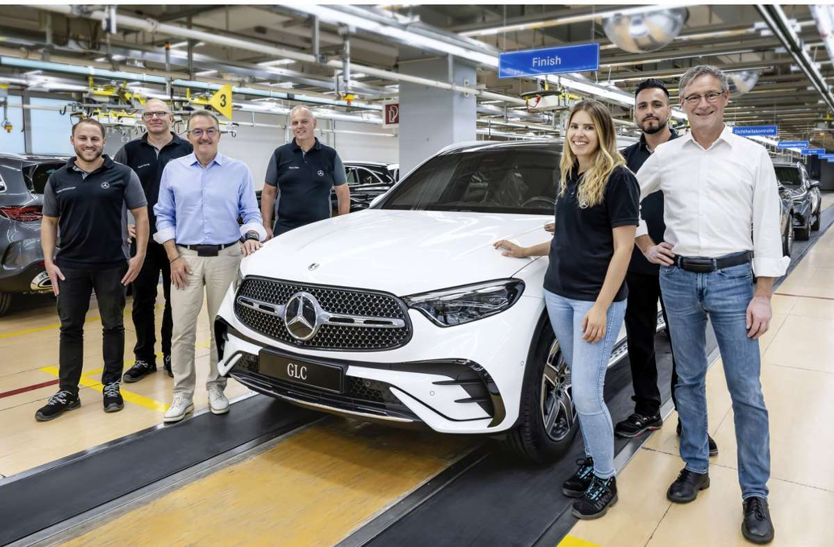 Daimler in Sindelfingen: Jetzt läuft auch hier der GLC vom Band