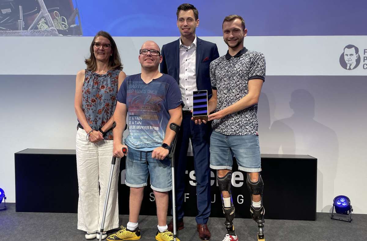 Rollstuhlfechten: SV Böblingen für Inklusion im Sport von Ferry-Porsche-Stiftung ausgezeichnet
