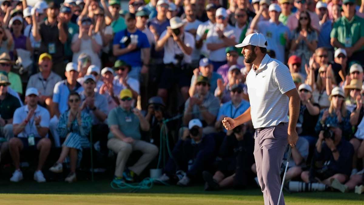 Golf: Scheffler vor zweitem Masters-Triumph - Debakel für Woods