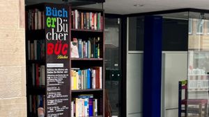 Marbach - Offenes Bücherregal wird renoviert