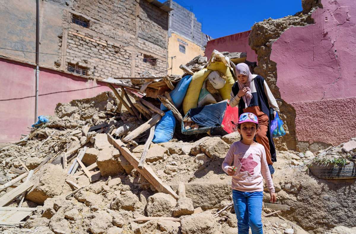 Wo war das Erdbeben in Marokko?