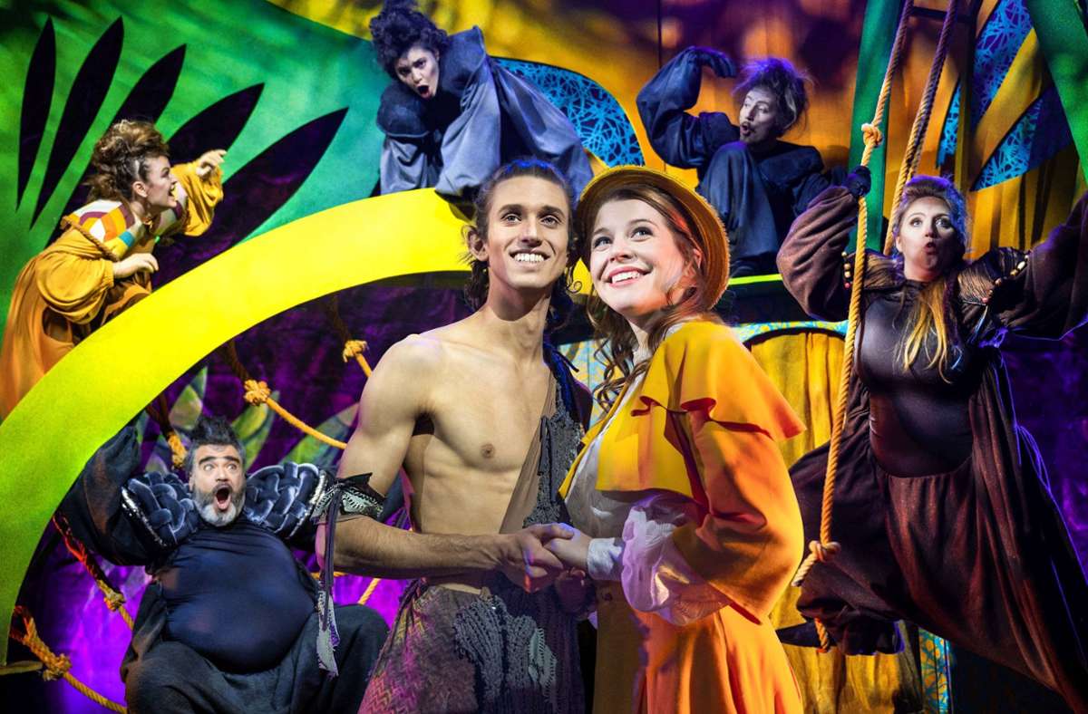 Familienmusical kommt am 19. März nach Sindelfingen: Tarzan hangelt sich durch die Stadthalle