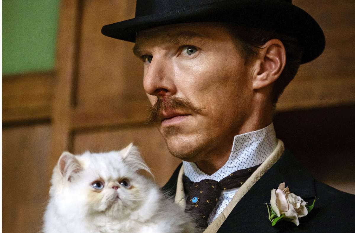 Kinokritik: „Louis Wain“: Cumberbatch als Katzenzeichner