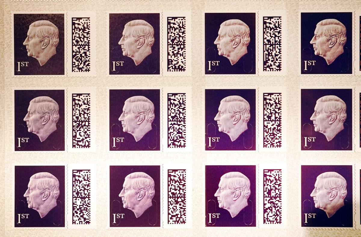 Neue Briefmarke der Royal Mail: König Charles III. gibt es jetzt zum Kleben