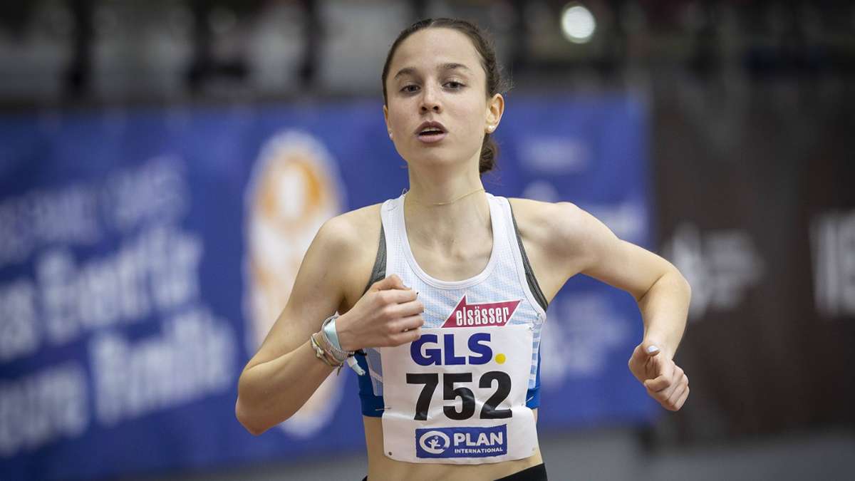 Leichtathletik beim VfL Sindelfingen: Emily Junginger holt Silber über die 3000 Meter bei der Jugend-U20-DM