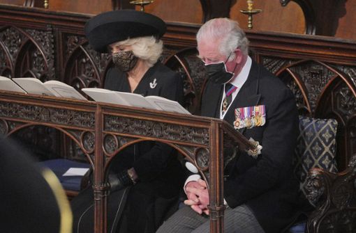 Der älteste Sohn von Queen Elizabeth II. und Prinz Philip, Charles hatte augenscheinlich mit den Tränen zu kämpfen. Foto: dpa/Dominic Lipinski