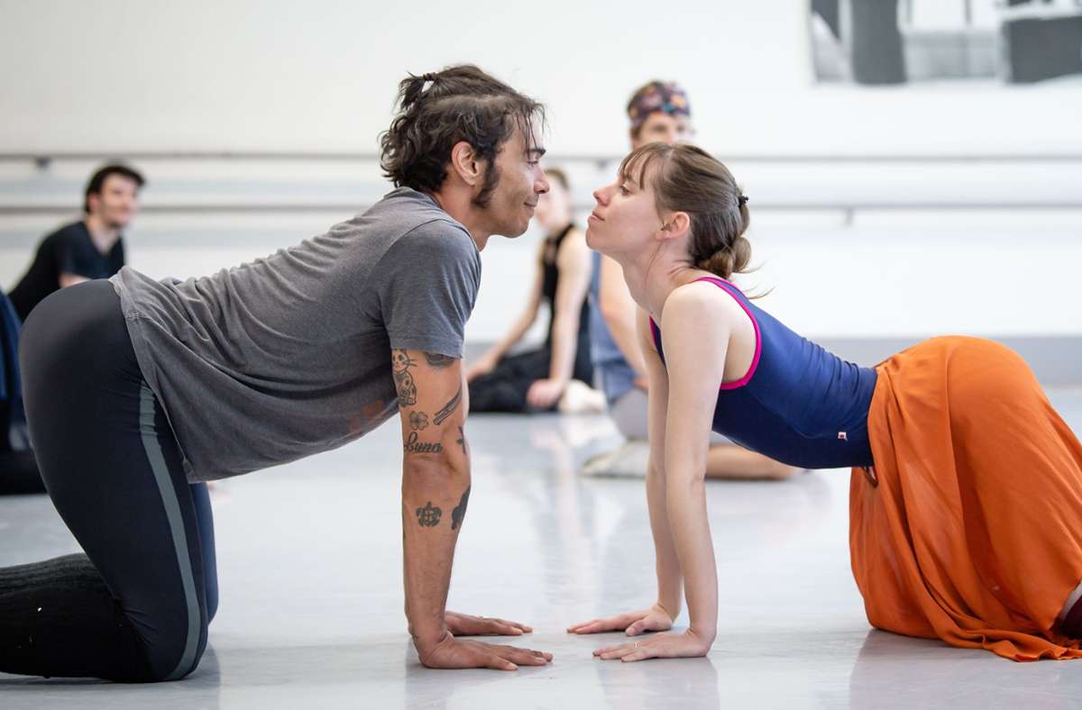 Dreharbeiten im Opernhaus: Balletttänzer werden zu Schauspielern