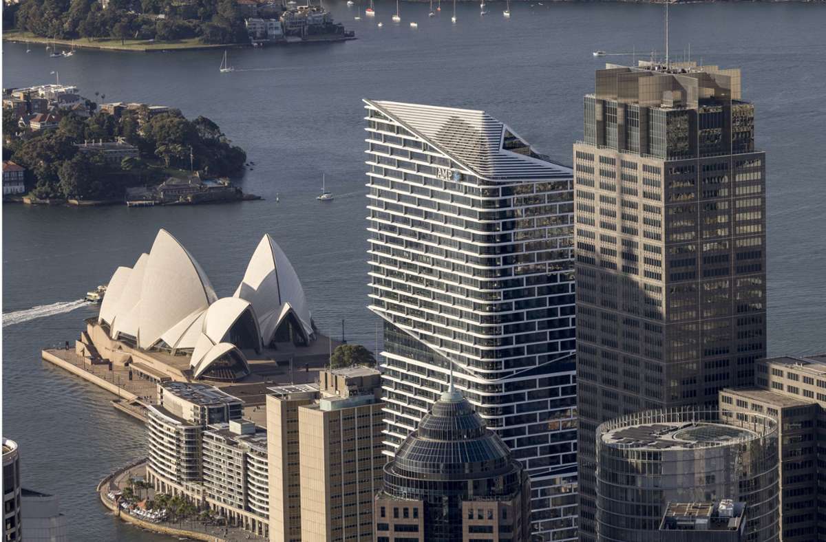 In berühmter Nachbarschaft: Der Quay Quarter Tower in Sydney liegt in der Nähe des Opernhauses.