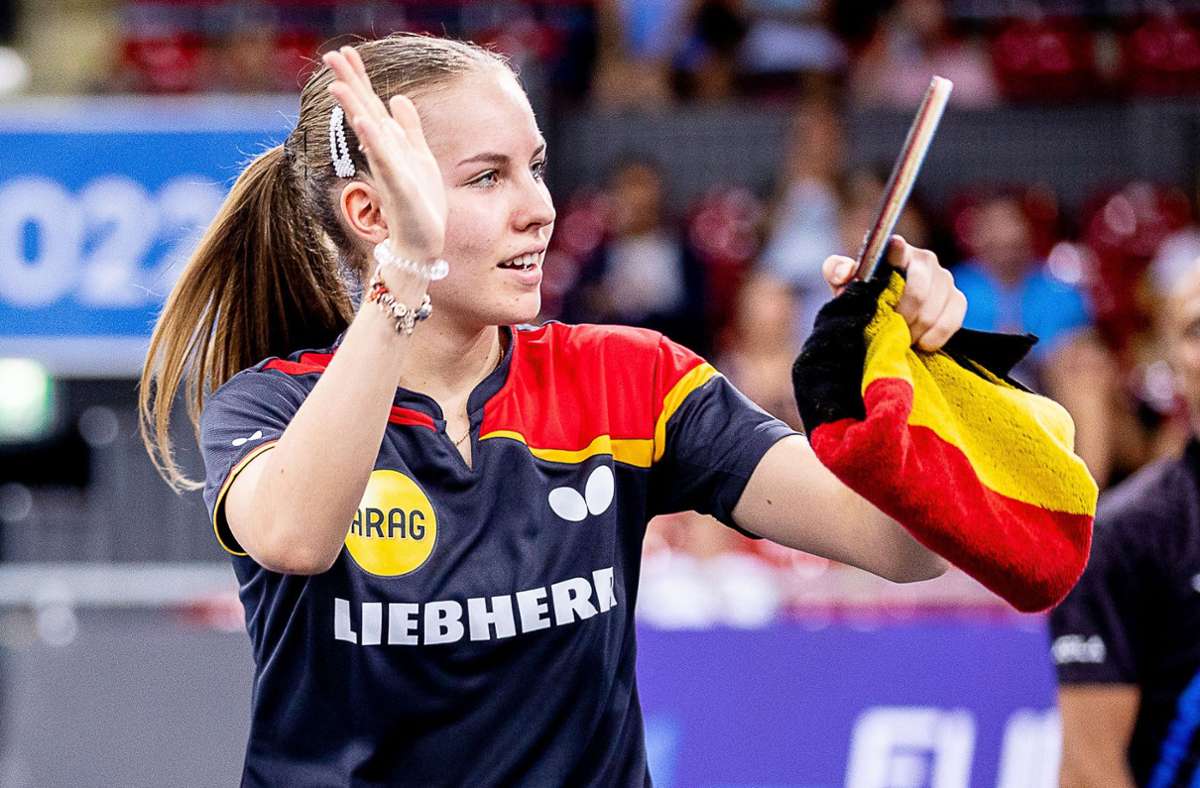 Tischtennis bei der SV Böblingen: Annett Kaufmann holt Bronze im Doppel bei der U19-WM