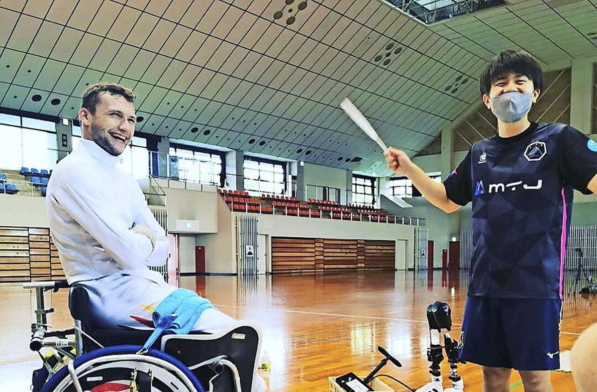 Paralympische Spiele: Maurice Schmidt und Volker Ziegler sind gut in Tokio angekommen