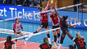 Stuttgarts Volleyballerinnen  verlieren Spitzenspiel