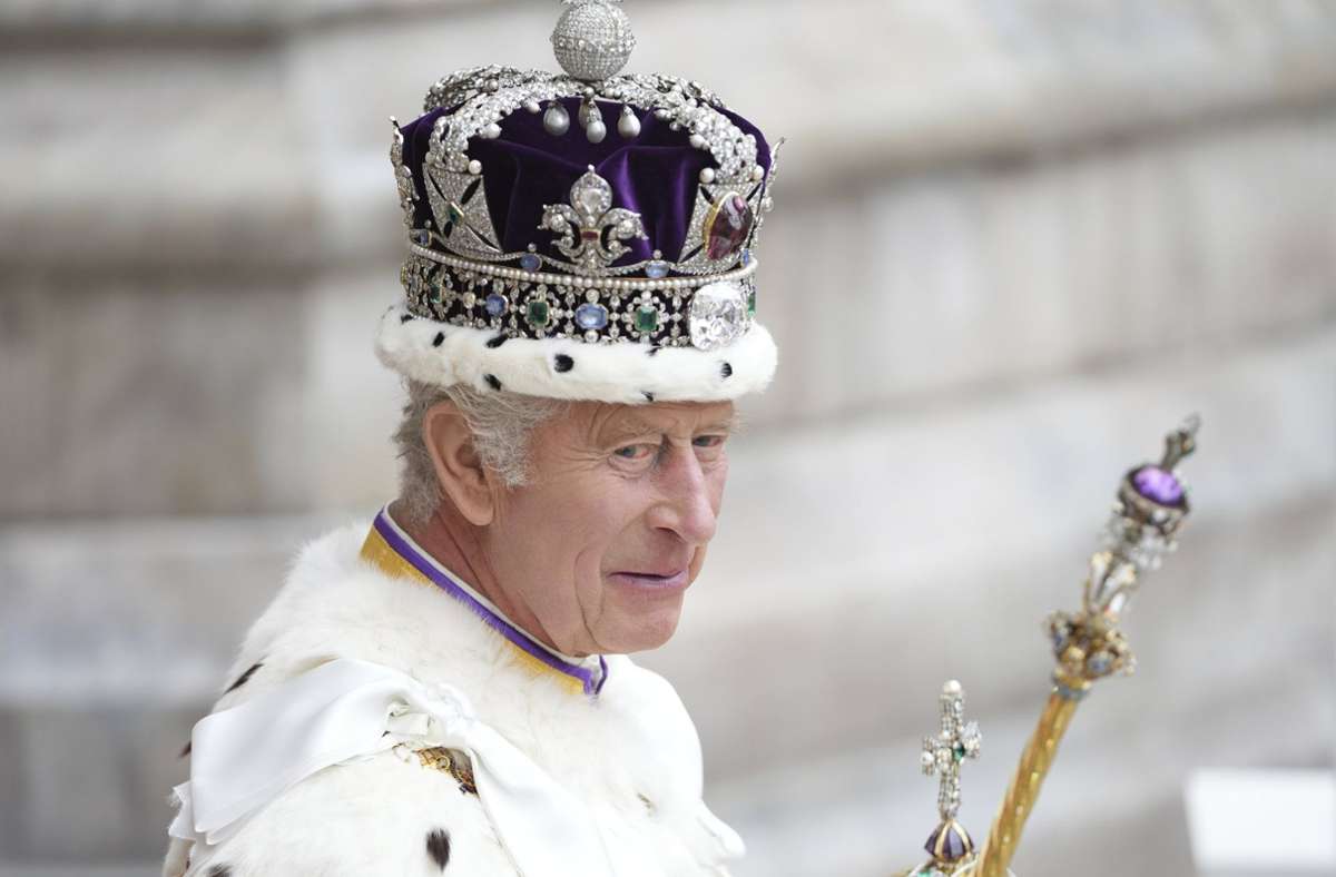 Großbritanniens König Charles III. (Archivbild) Foto: dpa/Dan Charity