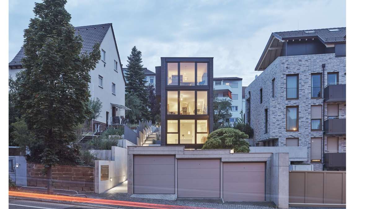 Wohnen in Stuttgart: Eine Architektenfamilie zeigt ihr superschmales Stadthaus