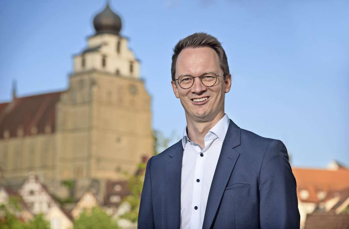 Kandidat zur Herrenberger Wahl: Nico Reith will auf den Herrenberger Chefsessel