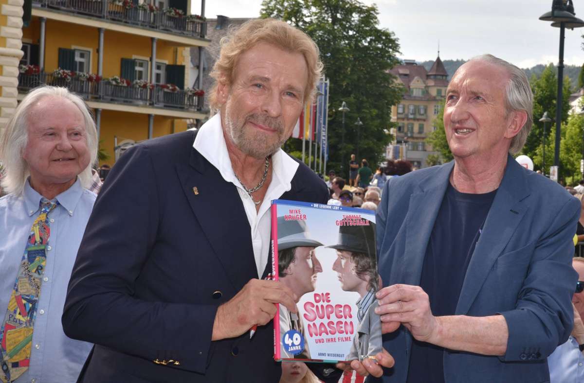 Thomas Gottschalk  und Mike Krüger: Entertainer machen neuen Podcast „Die Supernasen“