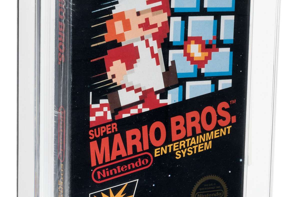 Super Mario Bros.: Videospiel für Rekordsumme in den USA versteigert