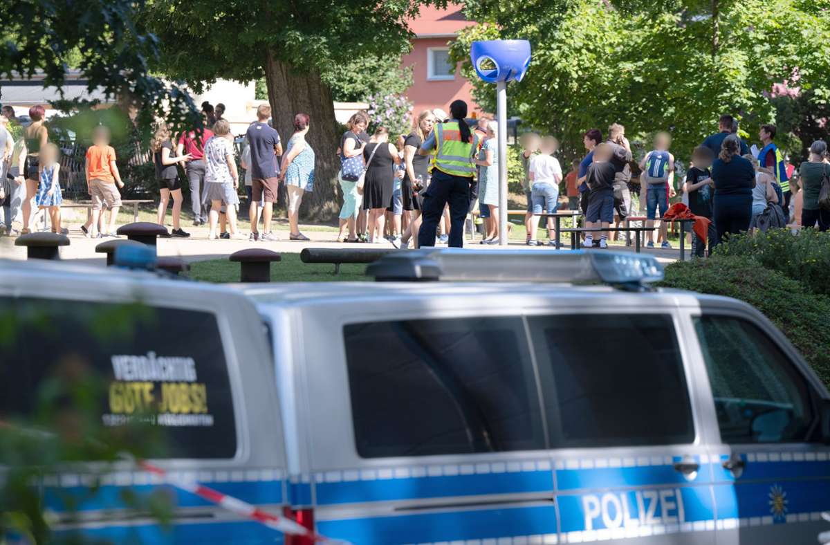 Bischofswerda in Sachsen: 16-Jähriger verletzt Jungen bei Messerangriff an Schule