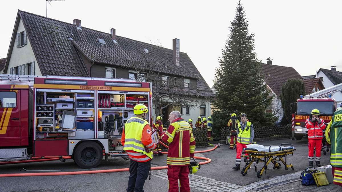 Brandursache unklar: Küche brennt in Ehningen